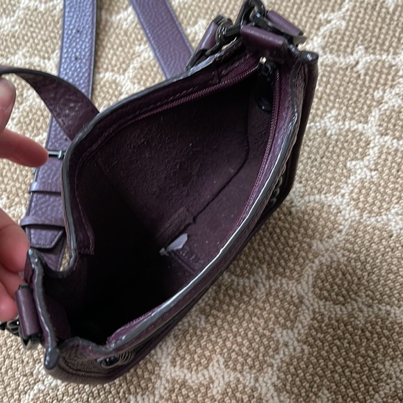 Rebecca Minkoff plum studded cross body - Picture 4 of 11